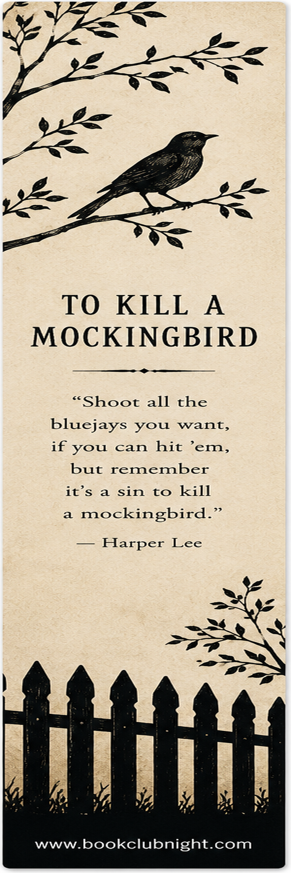 To Kill a Mockingbird