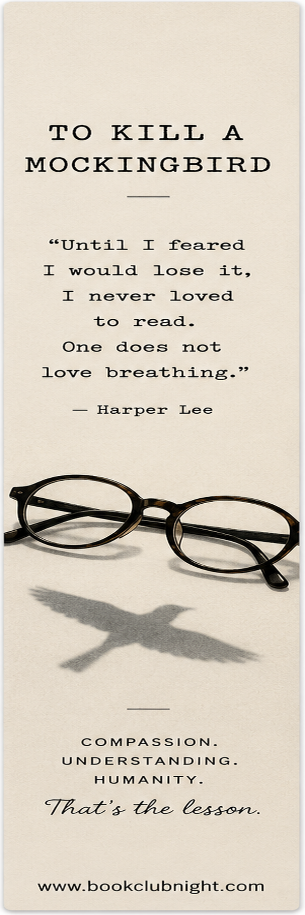 To Kill a Mockingbird